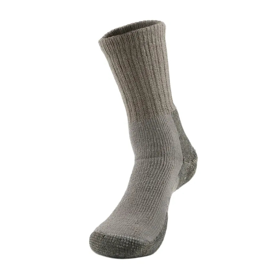 Thorlo Womens Maximum Cushion Crew Hiking Socks  -  Medium / Pewter