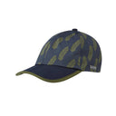 Sealskinz Kettlestone Waterproof Foldable Peak Leaf Print Cap  -  One Size Fits Most / Navy