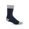 Sockwell Mens Marl Mixer Essential Comfort Crew Socks  -  Denim / Medium/Large