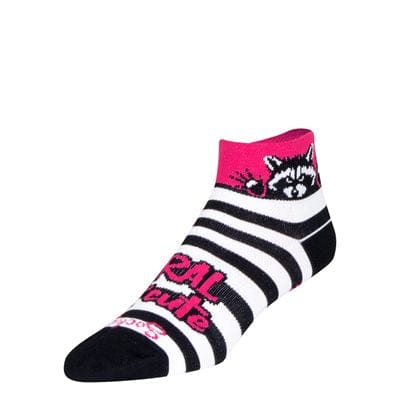 SockGuy Womens Feral 2 Inch Micro Crew Socks  -  Small/Medium