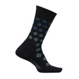Feetures Mens Everyday Max Cushion Crew Socks  -  Medium / Banker Blue