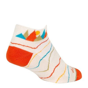 SockGuy Womens Nomad 1 Inch Micro Crew Socks  -  Small/Medium