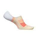 Feetures Womens Everyday Hidden Socks  -  Small / Boardwalk Coral