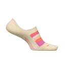 Feetures Womens Everyday Hidden Socks  -  Small / Breezy Coral