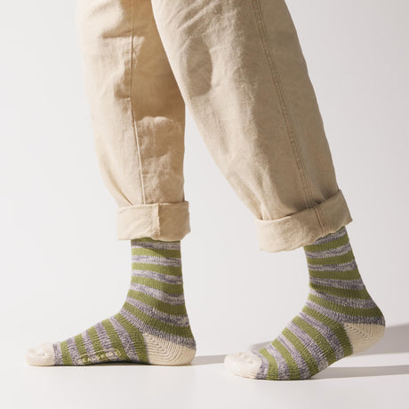 Sealskinz Womens Banham Bamboo Mid-Length Striped Socks  - 