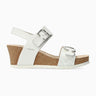 Mephisto Womens Lissandra Sandals  -  6 / White Sandanyl/Fog Panama