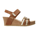 Mephisto Womens Lucia Sandals  -  6 / Camel