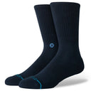 Stance Mens Icon Crew Socks  -  Medium / Dark Navy