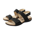 Mephisto Womens Agave Sandals  -  6 / Black