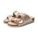 Mephisto Womens Hester Sandals  -  6 / Light Sand