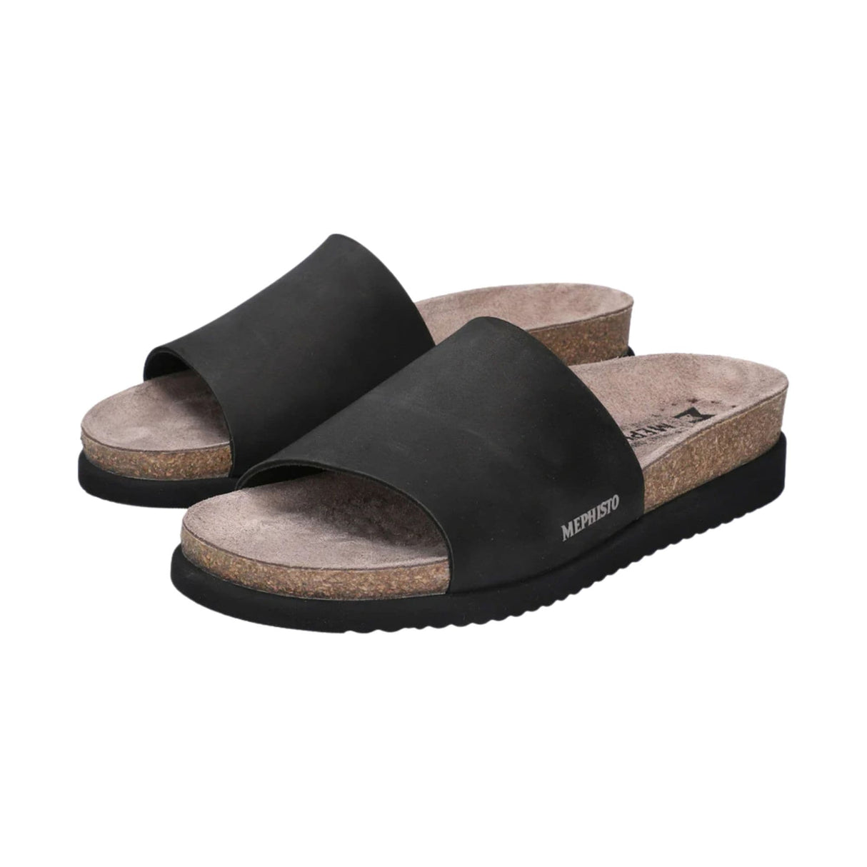 Mephisto Womens Hanik Sandals  -  5 / Black