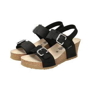 Mephisto Womens Lissandra Sandals  -  6 / Black Sandalbuck