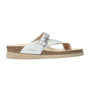 Mephisto Womens Helen Mix Sandals  -  12 / Silver Solid