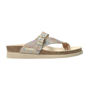 Mephisto Womens Helen Metallics Sandals  -  8 / Multicolored Reptilia