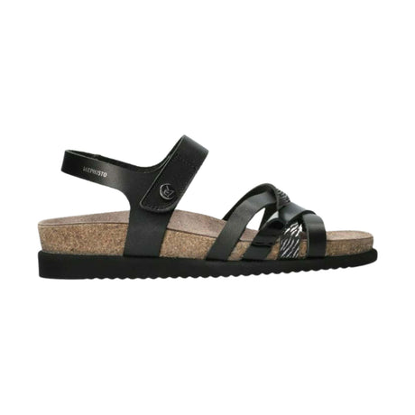 Mephisto Womens Halinka Sandals  -  9 / Black