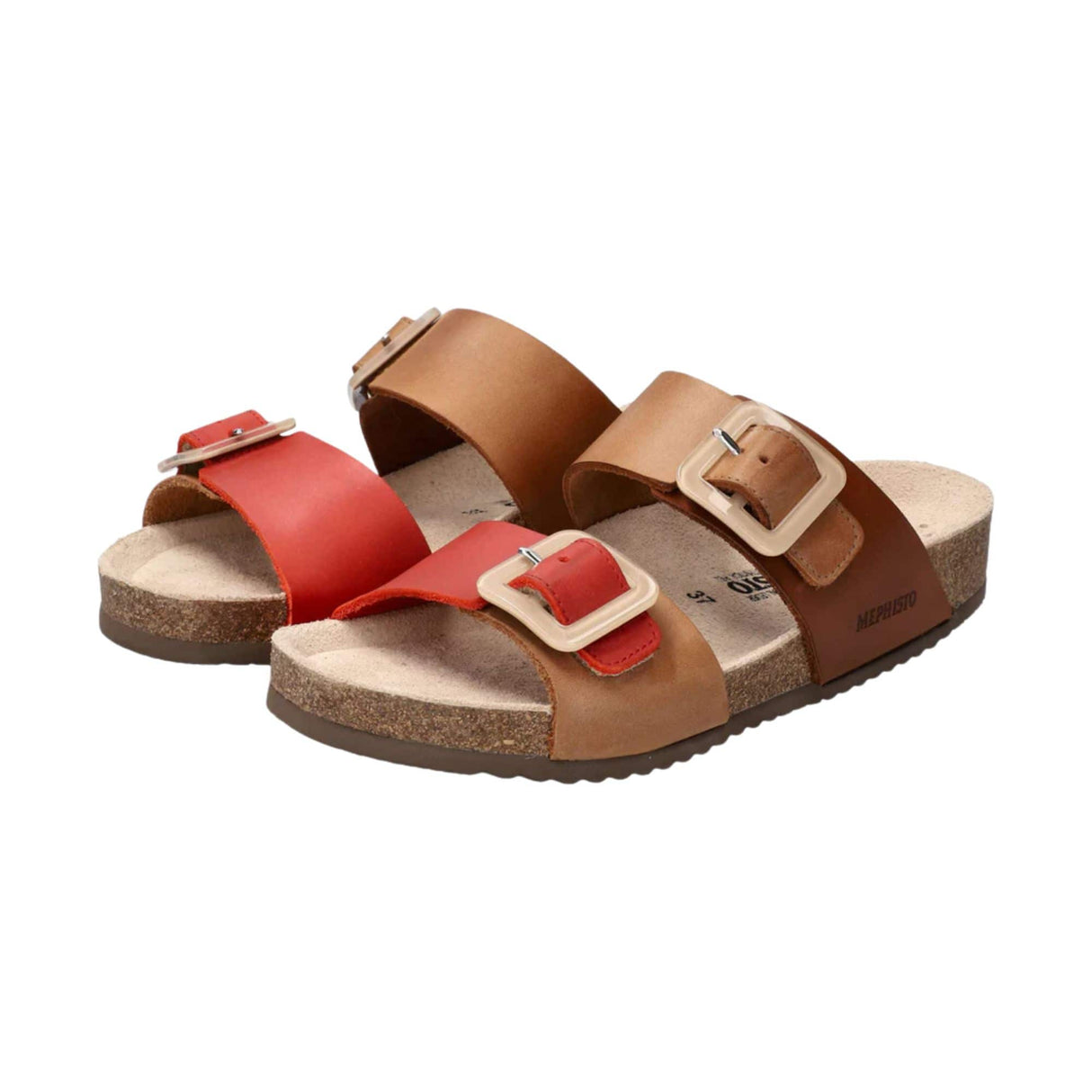 Mephisto Womens Madison Sandals  -  6 / Camel