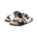 Mephisto Womens Madison Sandals  -  8 / Black/White