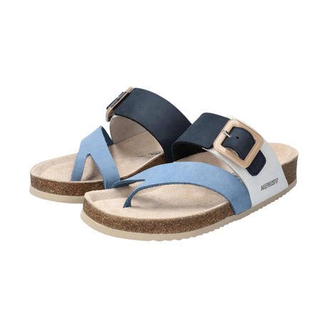 Mephisto Womens Madeline Sandals  -  6 / Sea Blue