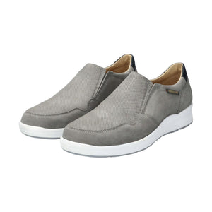 Mephisto Mens Valter Slip-On Sneakers  -  7 / Light Gray