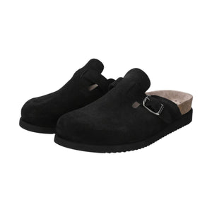 Mephisto Womens Halina Slides  -  5 / Black