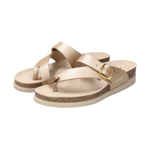 Mephisto Womens Helen Metallics Sandals  -  5 / Platinum