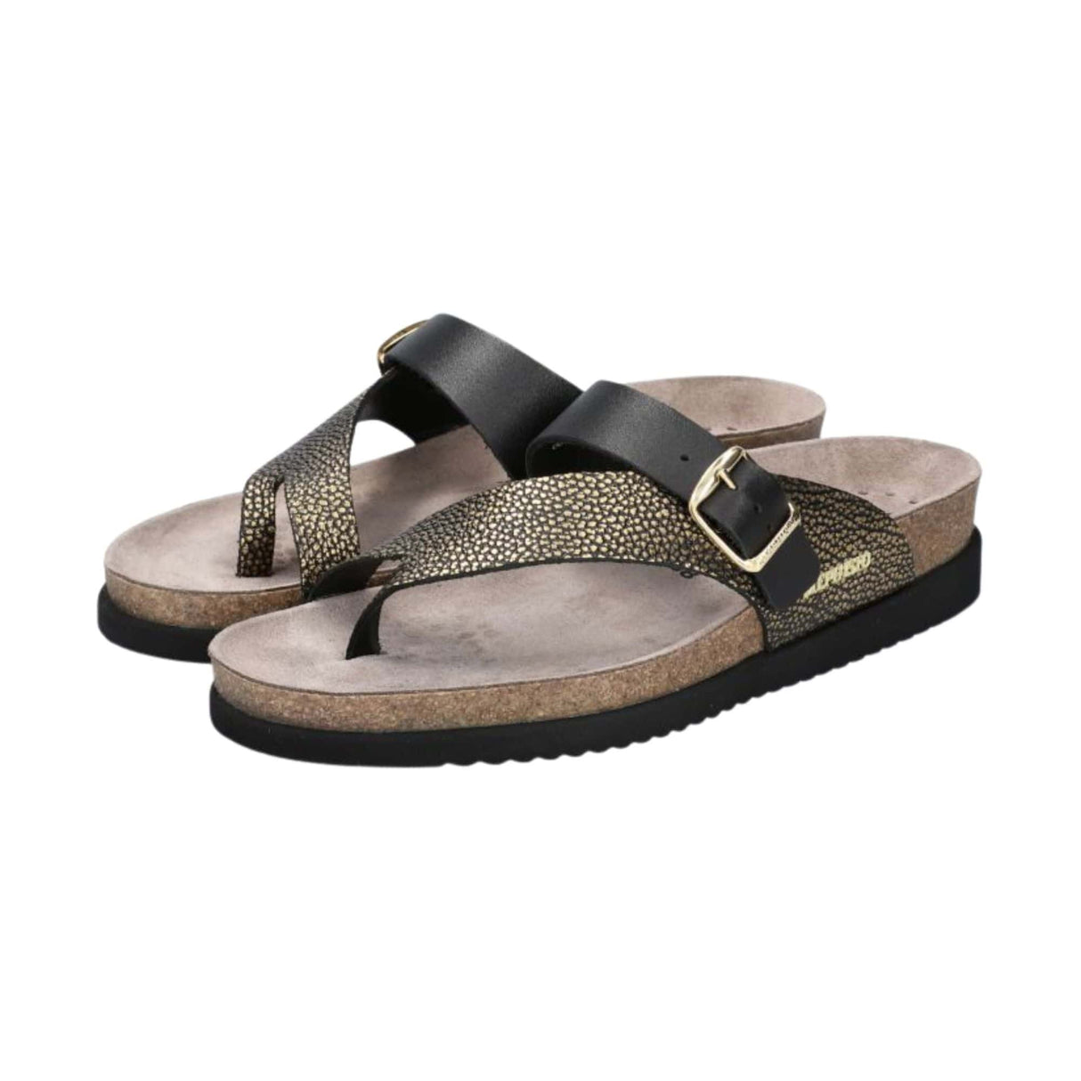 Mephisto Womens Helen Mix Sandals  -  6 / Gold Condor