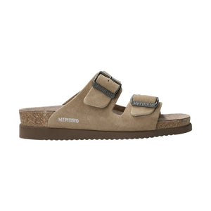 Mephisto Womens Hester Sandals  -  6 / Warm Grey
