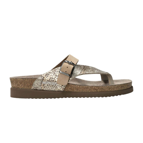 Mephisto Womens Helen Mix Sandals  -  6 / Platinum Sand Boa