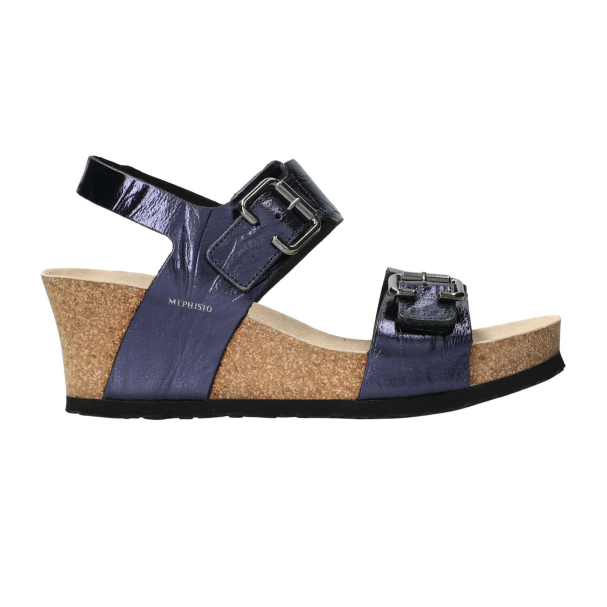 Mephisto Womens Lissandra Sandals  -  6 / Blue Etna