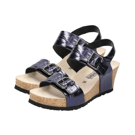 Mephisto Womens Lissandra Sandals  -  6 / Blue Etna
