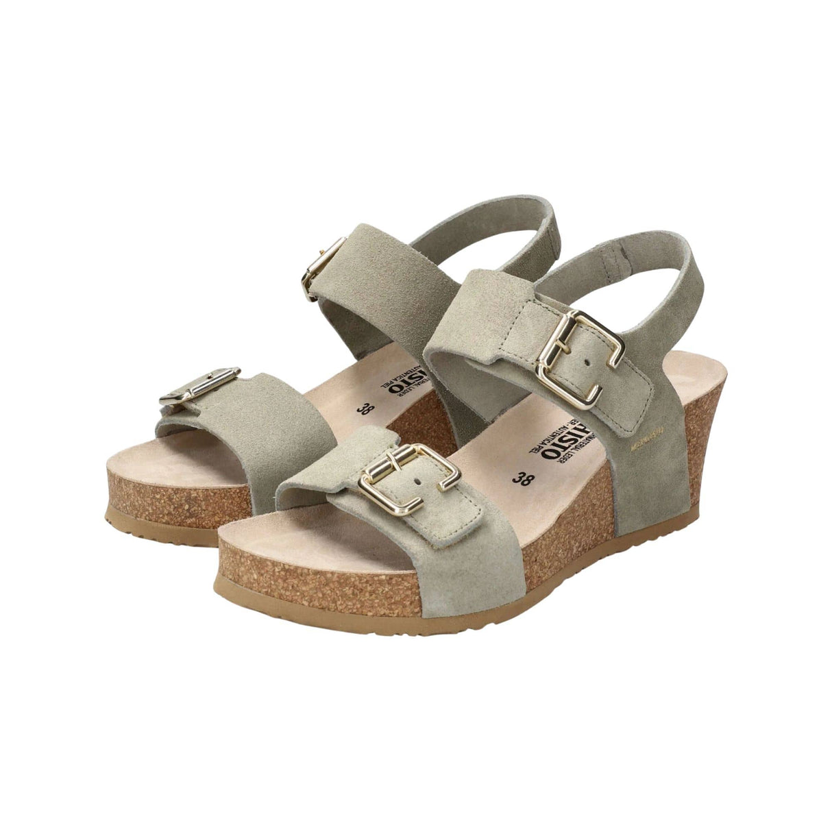 Mephisto Womens Lissandra Sandals  -  6 / Light Khaki