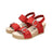 Mephisto Womens Lissandra Sandals  -  6 / Scarlet