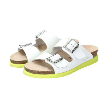 Mephisto Womens Hester Sandals  -  6 / White Apple