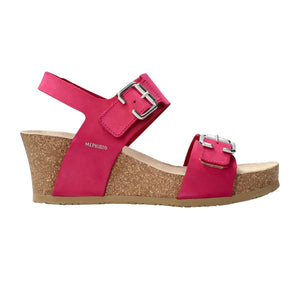 Mephisto Womens Lissandra Sandals  -  6 / Fuchsia