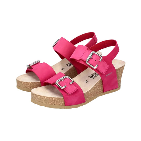 Mephisto Womens Lissandra Sandals  -  6 / Fuchsia