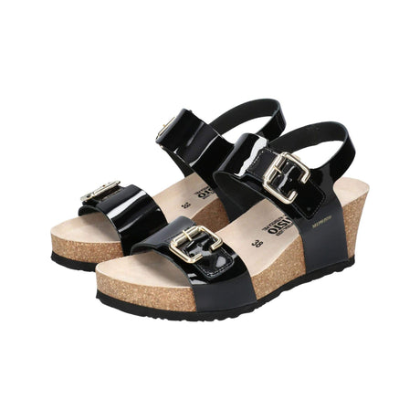 Mephisto Womens Lissandra Sandals  -  6 / Black Patent