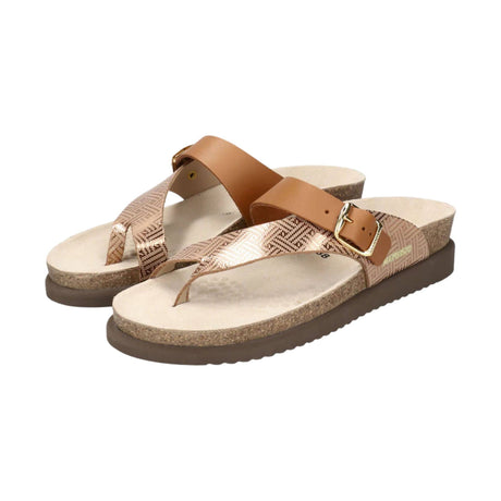 Mephisto Womens Helen Mix Sandals  -  6 / Camel Helios