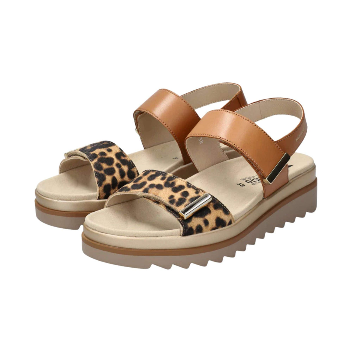 Mephisto Womens Dominica Sandals  -  6 / Brown Bengal