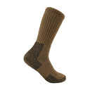 Thorlo Moderate Cushion Mid-Calf Tactical Boot Socks  -  Large / Coyote Brown