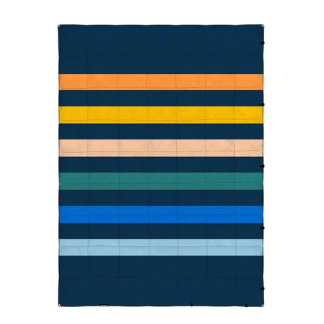 Nomadix Graphene Puffer Blanket  -  Retro - Multi