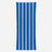 Nomadix Organic Cotton Beach Towel  -  Cabana Stripe - Coastal Blue