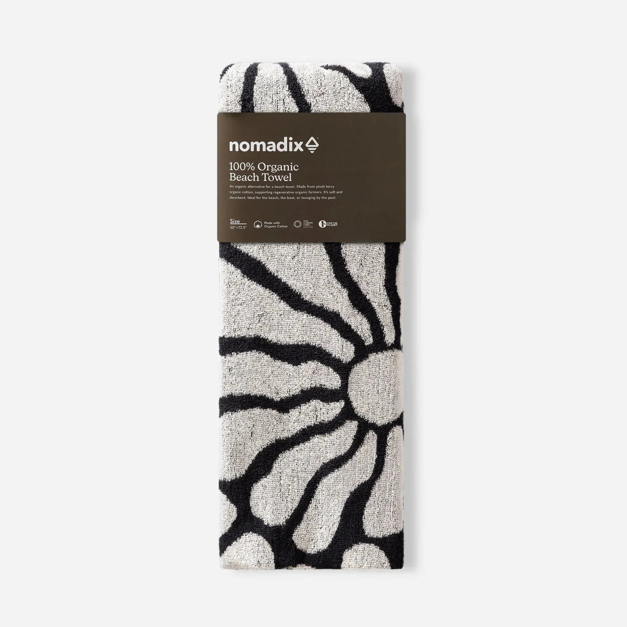 Nomadix Organic Cotton Beach Towel  - 