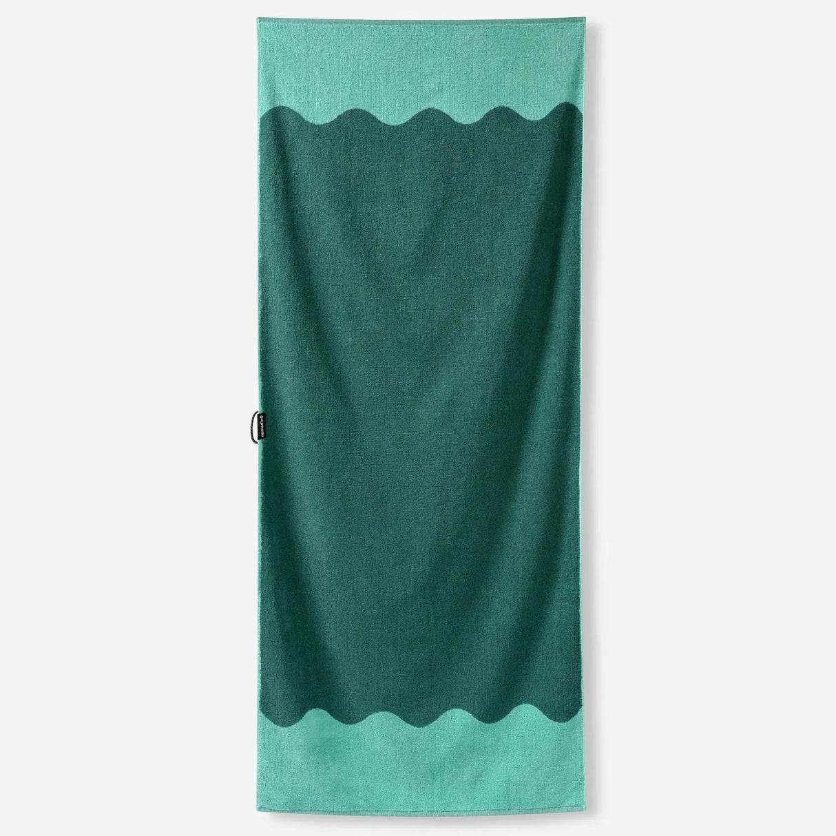 Nomadix Organic Cotton Beach Towel  -  Lounge - Teal Ocean