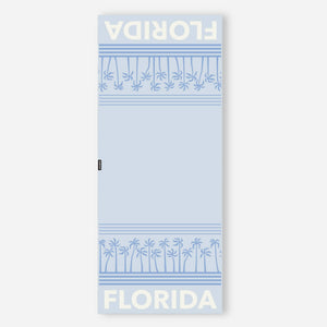 Nomadix Original Towel  -  Florida Palms - Coastal Blue