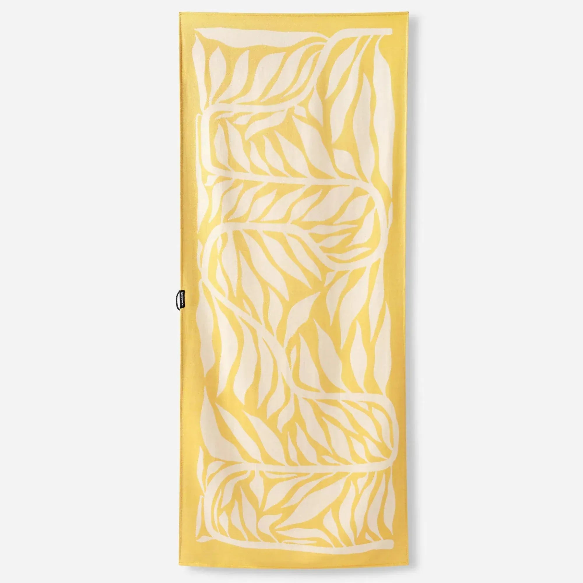 Nomadix Organic Cotton Travel Towel  -  Jungle Vine - Amber Sun