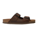 Mephisto Mens Nerio Sandals  -  8 / Dark Brown Scratch