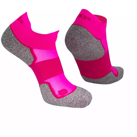 OS1st Pickleball No Show Socks  -  Small / Pink Fusion