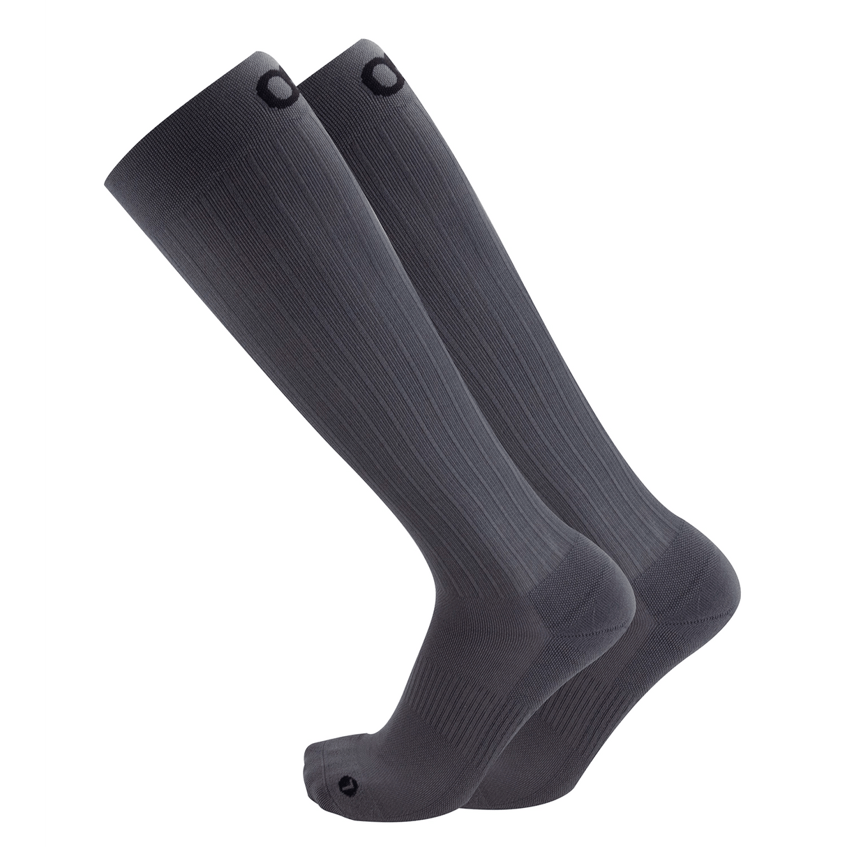 OS1st Travel Compression Over the Calf Socks  -  Small / Charcoal