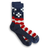 Pendleton Brave Star Crew Socks  -  Medium / Navy