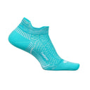 Feetures Plantar Fasciitis Relief Light Cushion No Show Socks  -  Small / Aqua Spring